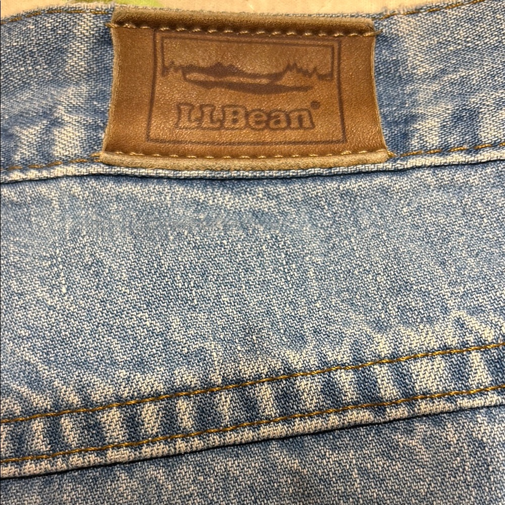 L.L. Bean Double L Wide Leg Size 33/28